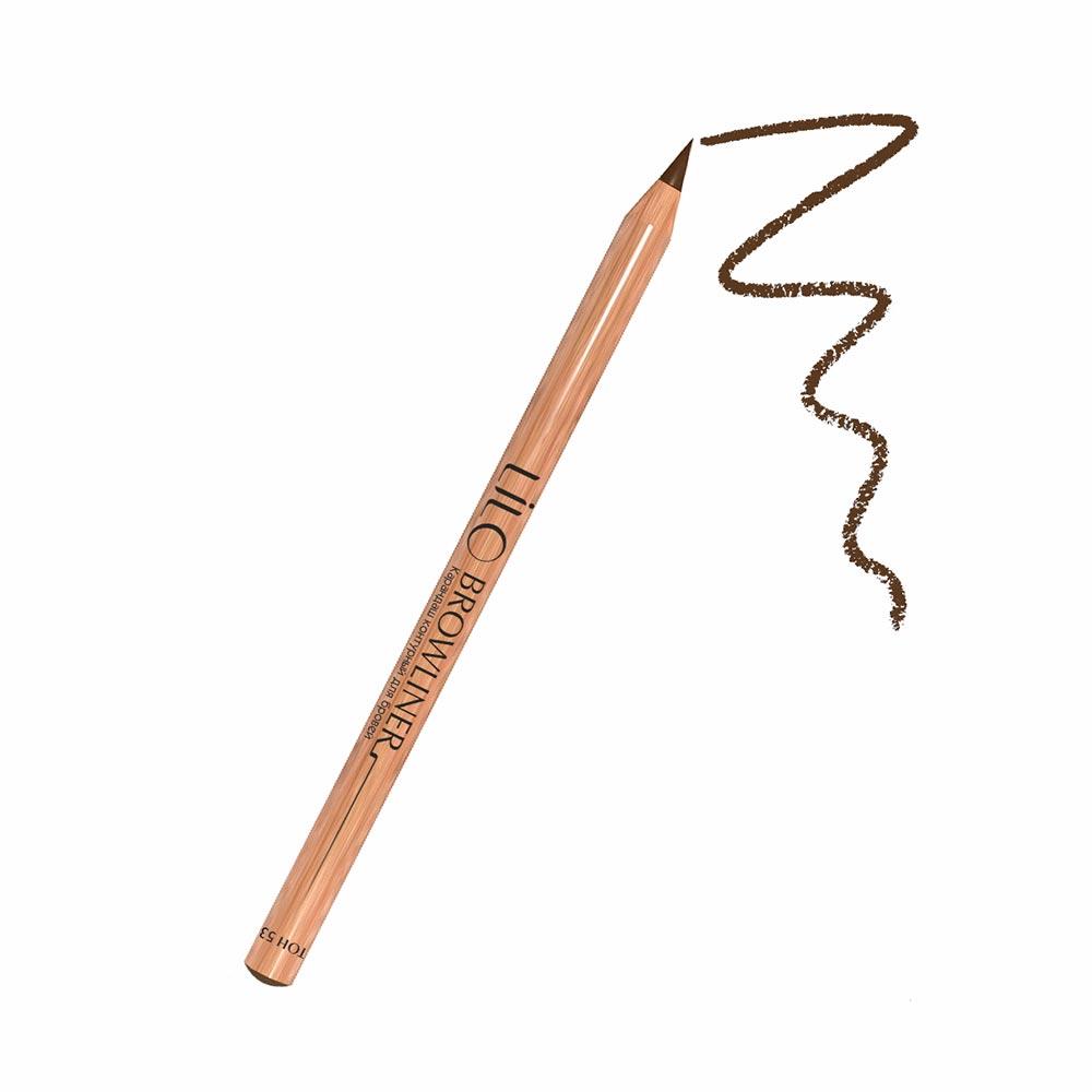 Карандаш контурный для бровей LiLo тон 53 Medium brown