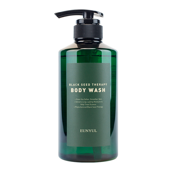 Глибоко зволожуючий гель для душу з маслом чорного кмину Eunyul Black Seed Therapy-Body Wash 500 мл (8809435405891)