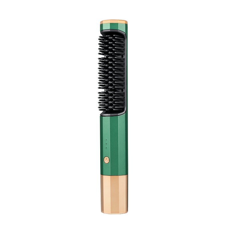 Расческа-выпрямитель Hair Straightener LSM-631 Зеленая