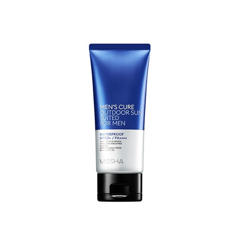 Сонцезахисний чоловічий крем Missha Men's Cure Outdoor Sun Suited For Men SPF50+/PA++++ 50 мл (8809581460249)