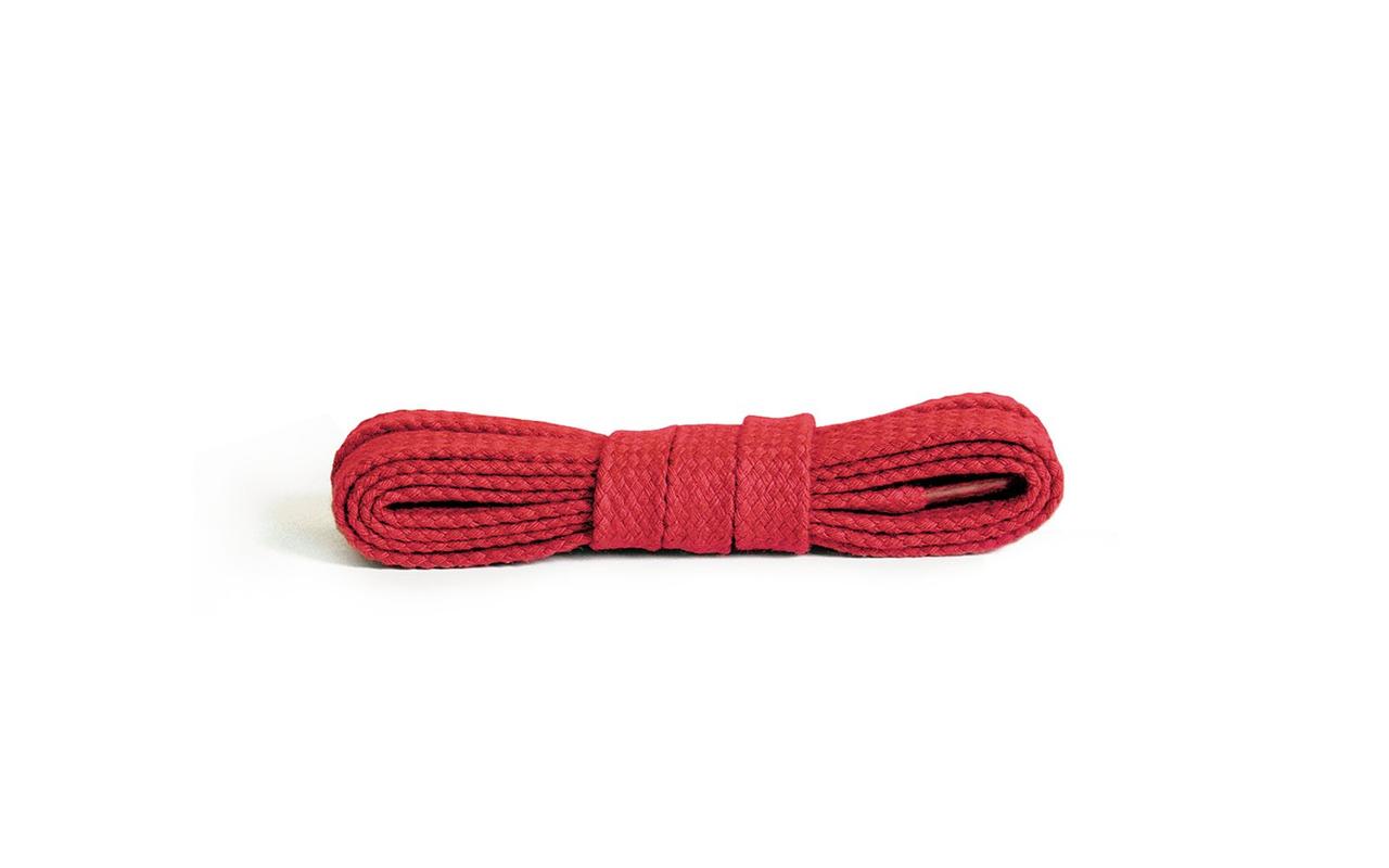 Шнурки для обуви Kaps 8 мм плоские 100 см Красный