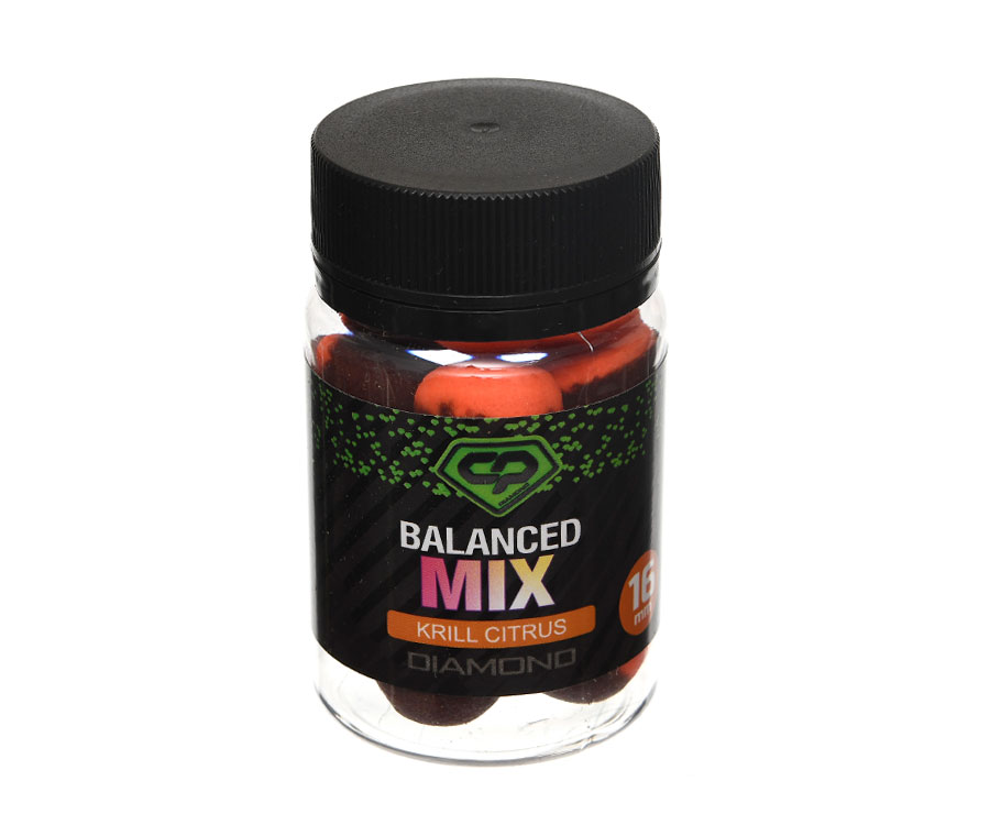 Бойли Carp Pro Diamond Balanced Mix Krill Citrus 16мм (DCPBMKC16)