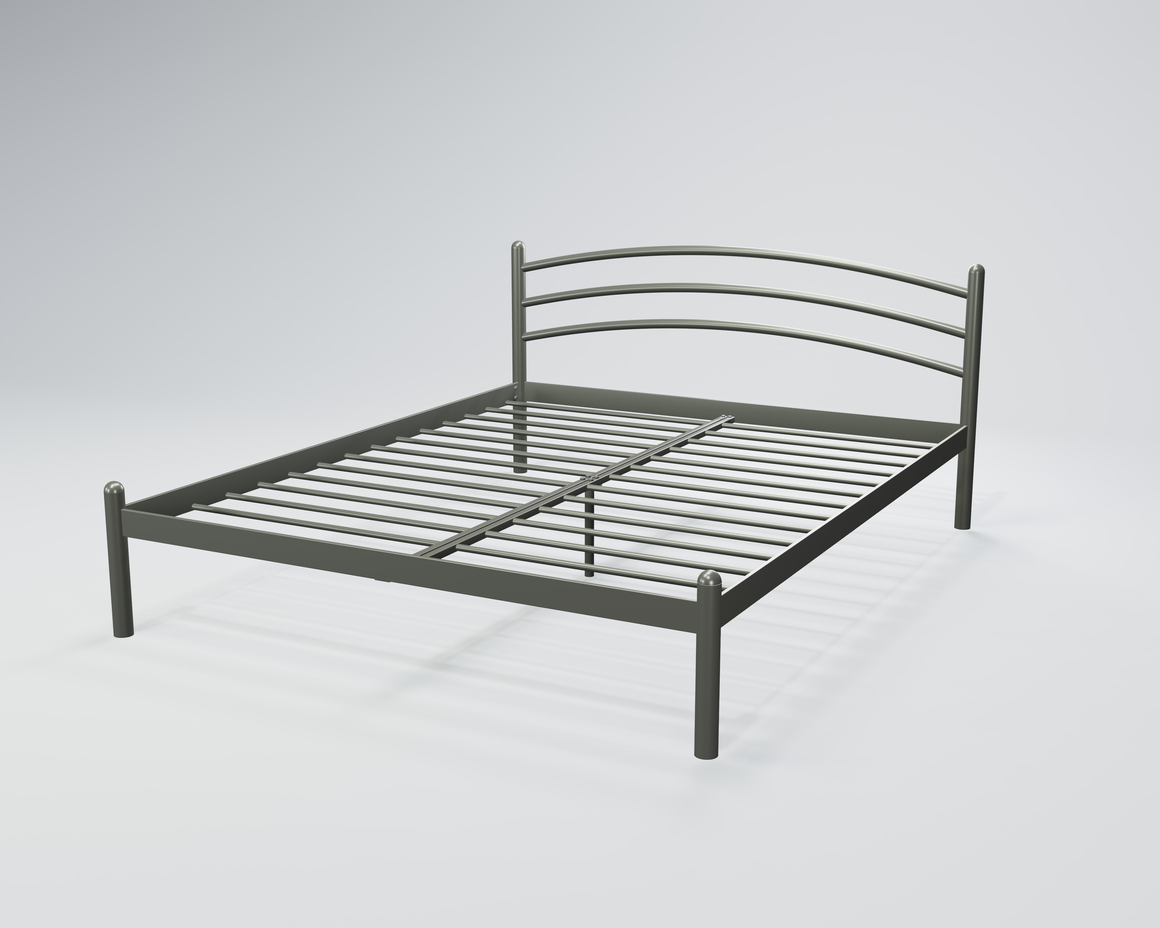 Кровать Маранта1 Tenero серый 1600х1900 