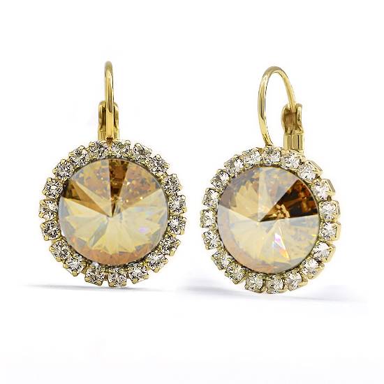 Сережки KOBI Rivoli Strass зі Swarovski (7440-3062-05-35)