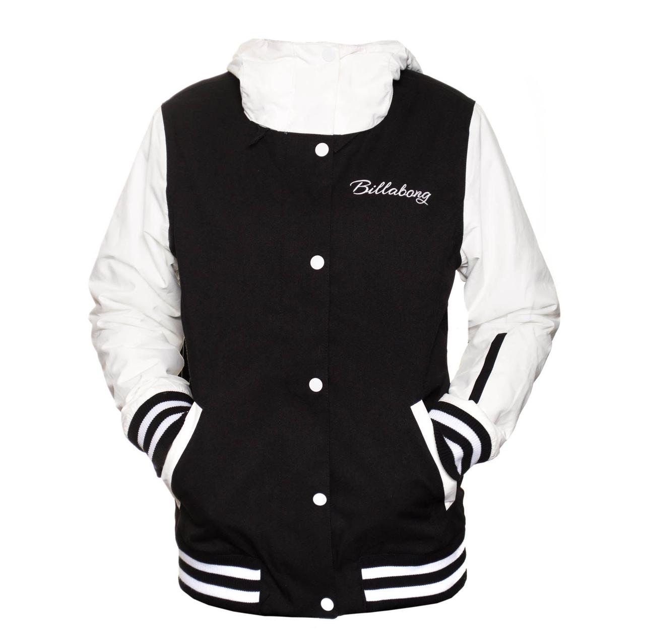 Жіноча гірськолижна куртка Billabong J.A Women's Snow Jacket S white-black (hub_TAuu63565)
