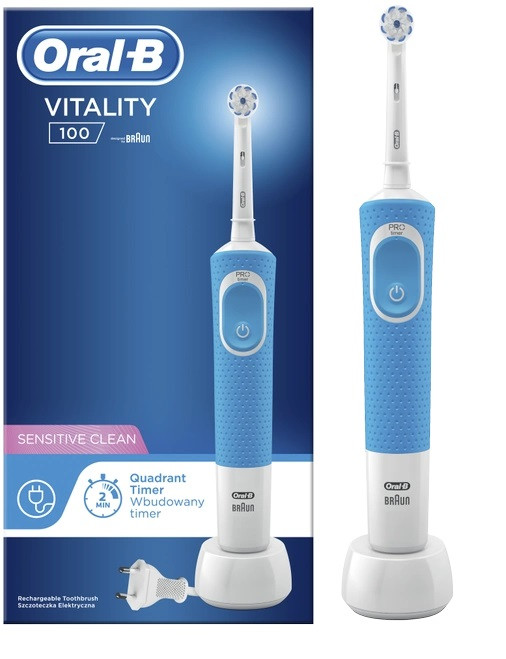 Электрическая зубная щетка ORAL-B Vitality D100.413.1 Sensitive Clean типу 3710