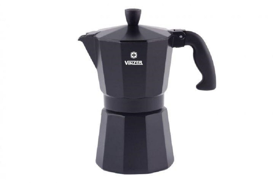 Кавоварка гейзерна VINZER Moka Nero 89395