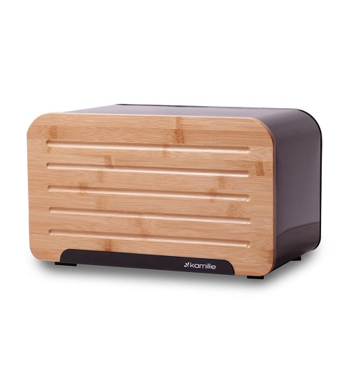 Хлебница Kamille KM 1107 35 х 20 х 13.5 см Черный