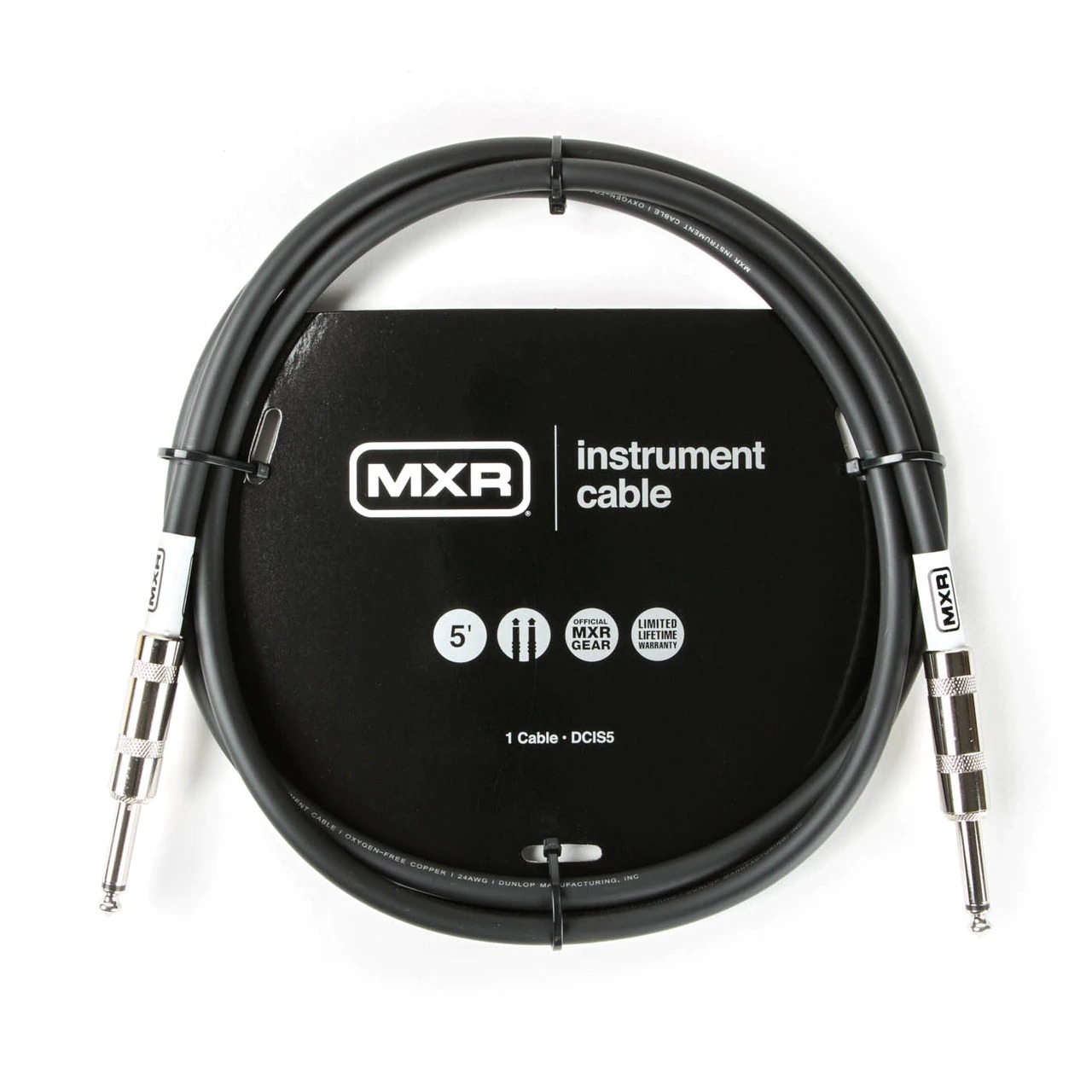Кабель інструментальний Dunlop DCIS05 MXR Standard Instrument Cable 1.5m (5ft)