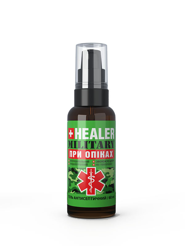 Средство Healer Military гель при ожогах 60мл (HEALER-MIL- ZPO60)