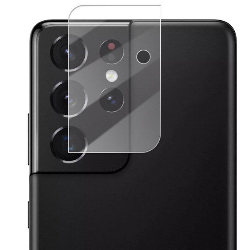 Гнучке захисне скло 0.18mm на камеру тех.пак для Samsung Galaxy S21 Ultra Прозорий 1111344