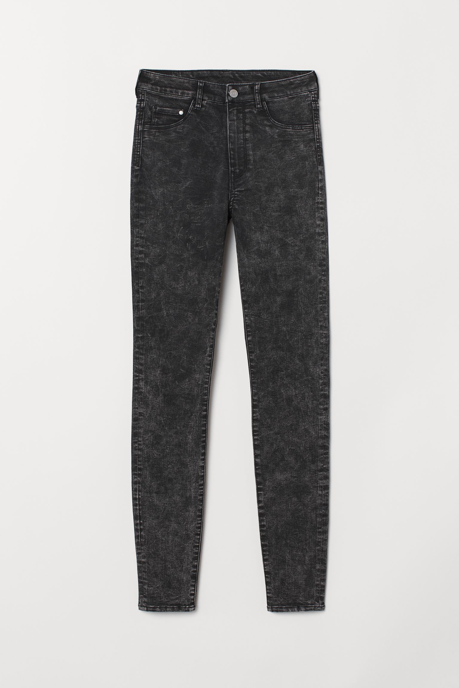 Джеггинсы H&M 33/32 Темно-серый 1512399223
