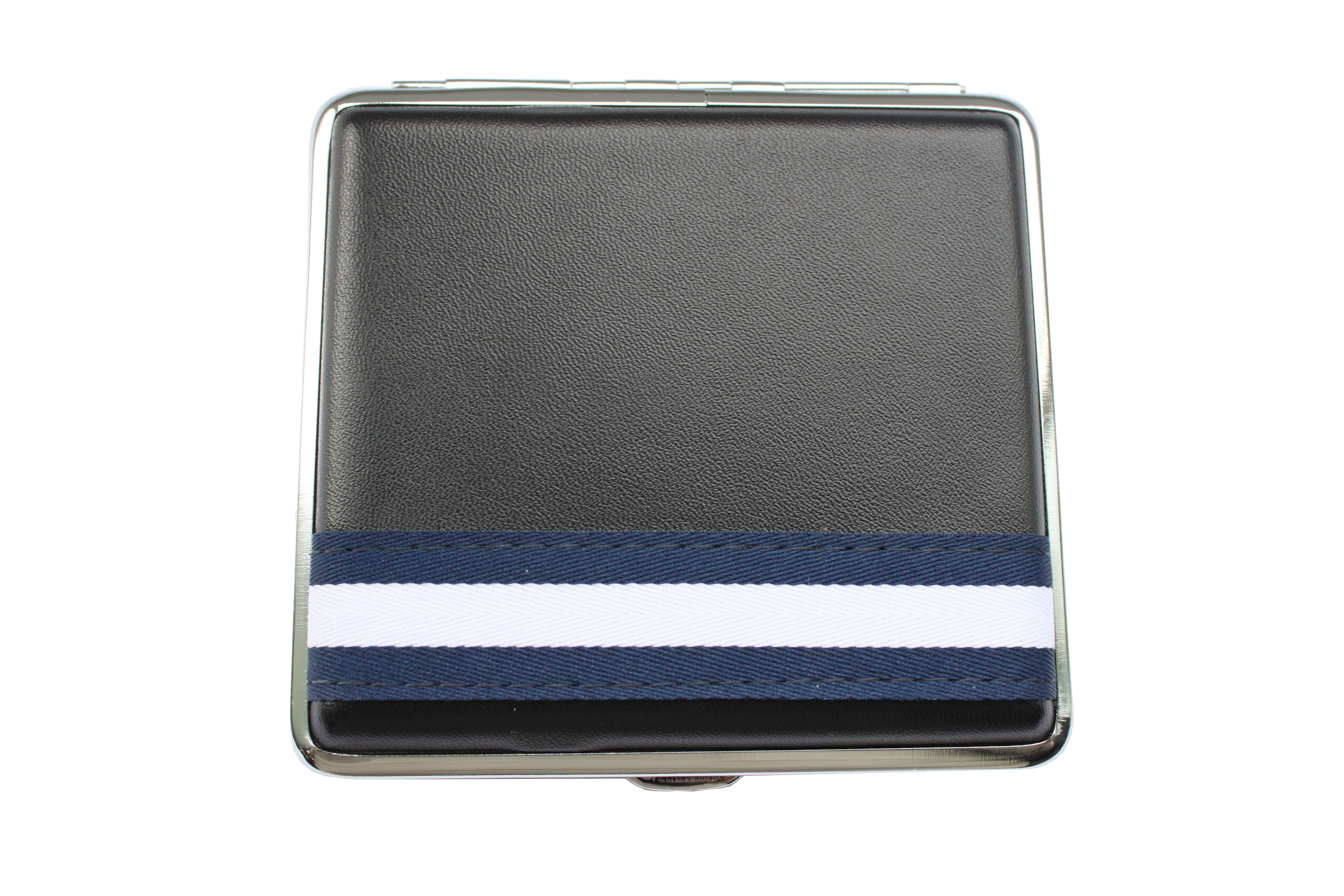 Портсигар Silver Match CH black/stripes 20 (40590540)