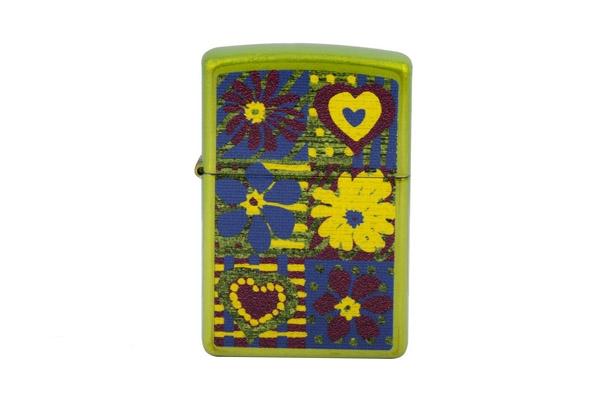 Запальничка Zippo Funky Flowers Green (28057)