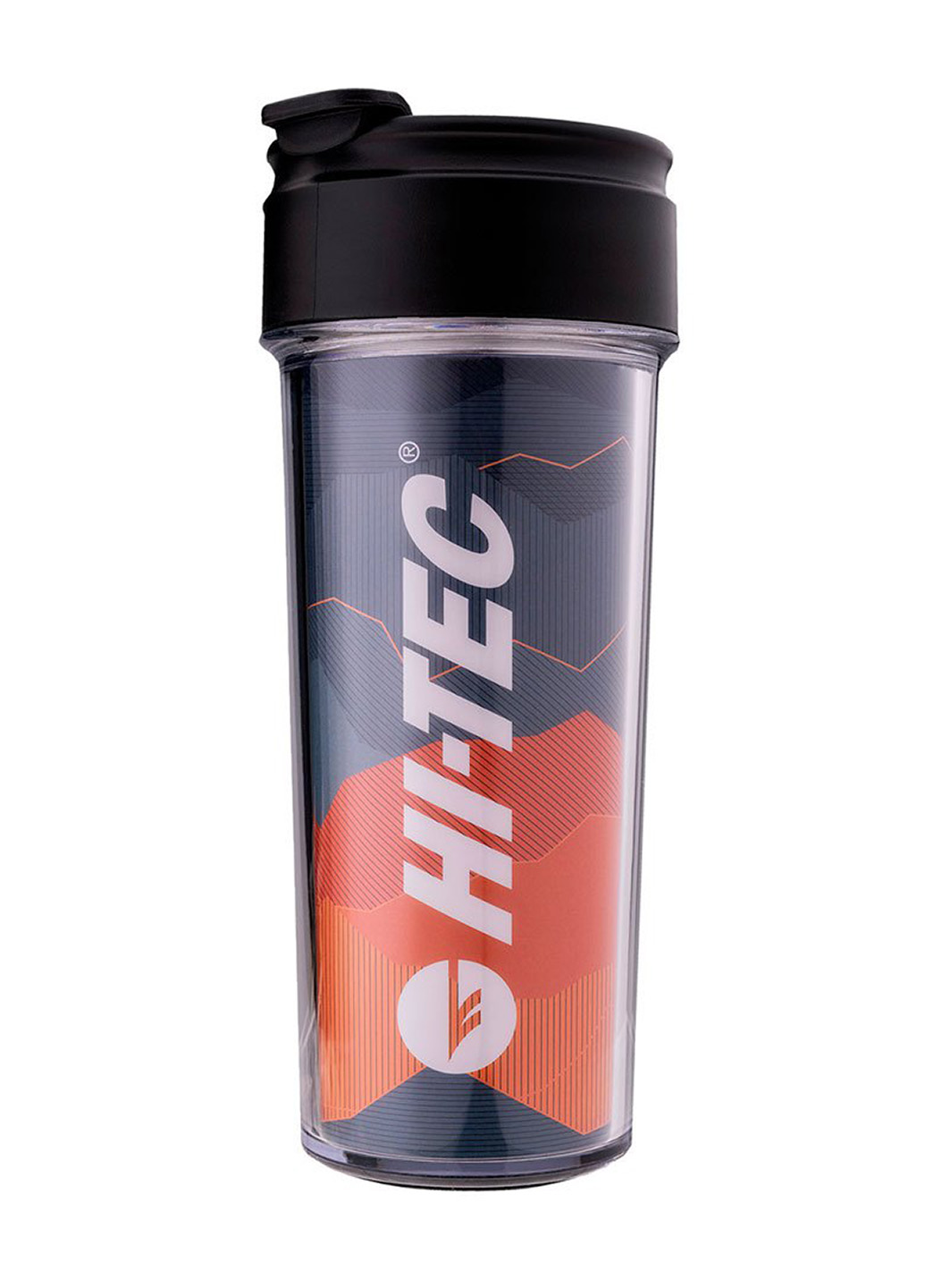 Термокружка Hi-Tec Whip 400 ml Orange-Mountains