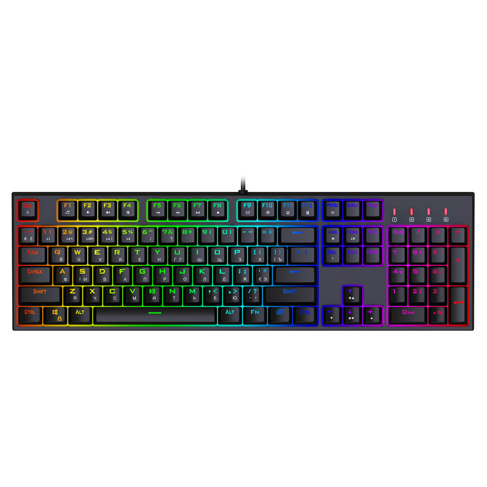 Клавиатура 1stPlayer DK5.0 RGB Outemu Blue (DK5.0-BL) USB