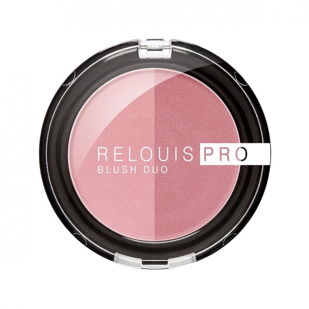 Рум'яна компактні Relouis PRO BLUSH DUO 202