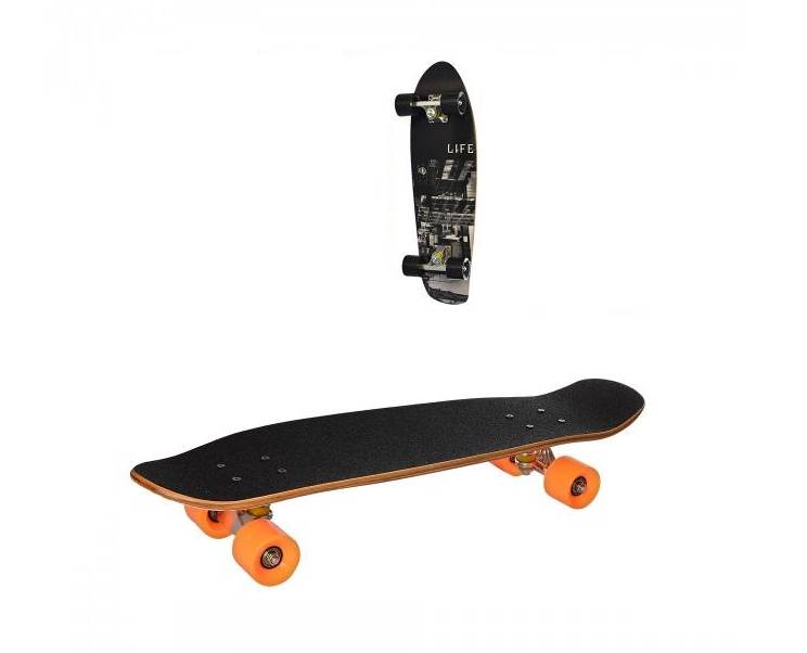 Скейтборд Profi MS 2974 Black (SKL1361)