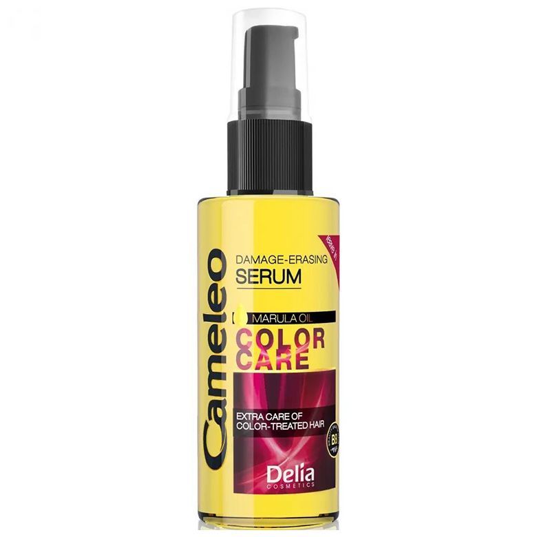 Сыворотка для волос защита цвета с маслом марулы Delia Cosmetics Cameleo BB Color Care 55мл