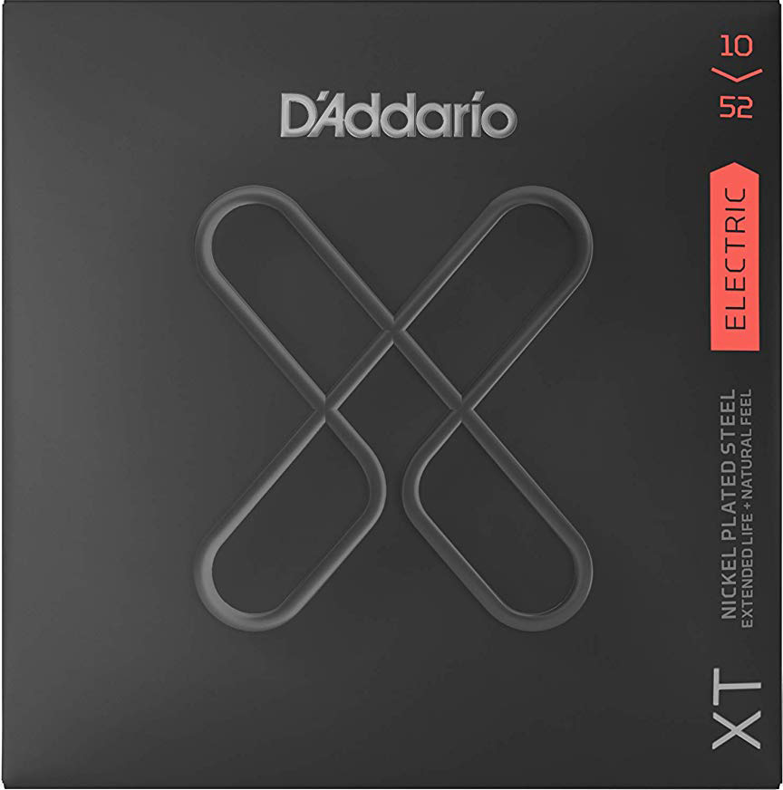 Струны для электрогитары D'Addario XTE1052 XT Light Top / Heavy Bottom 10/52