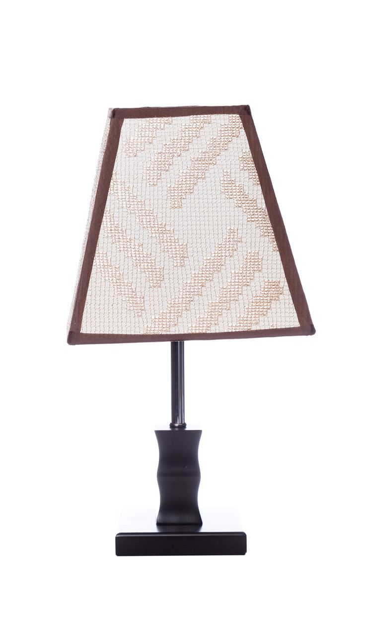 Лампа настільна з абажуром Sunlight ST224 Бежевий (6047)