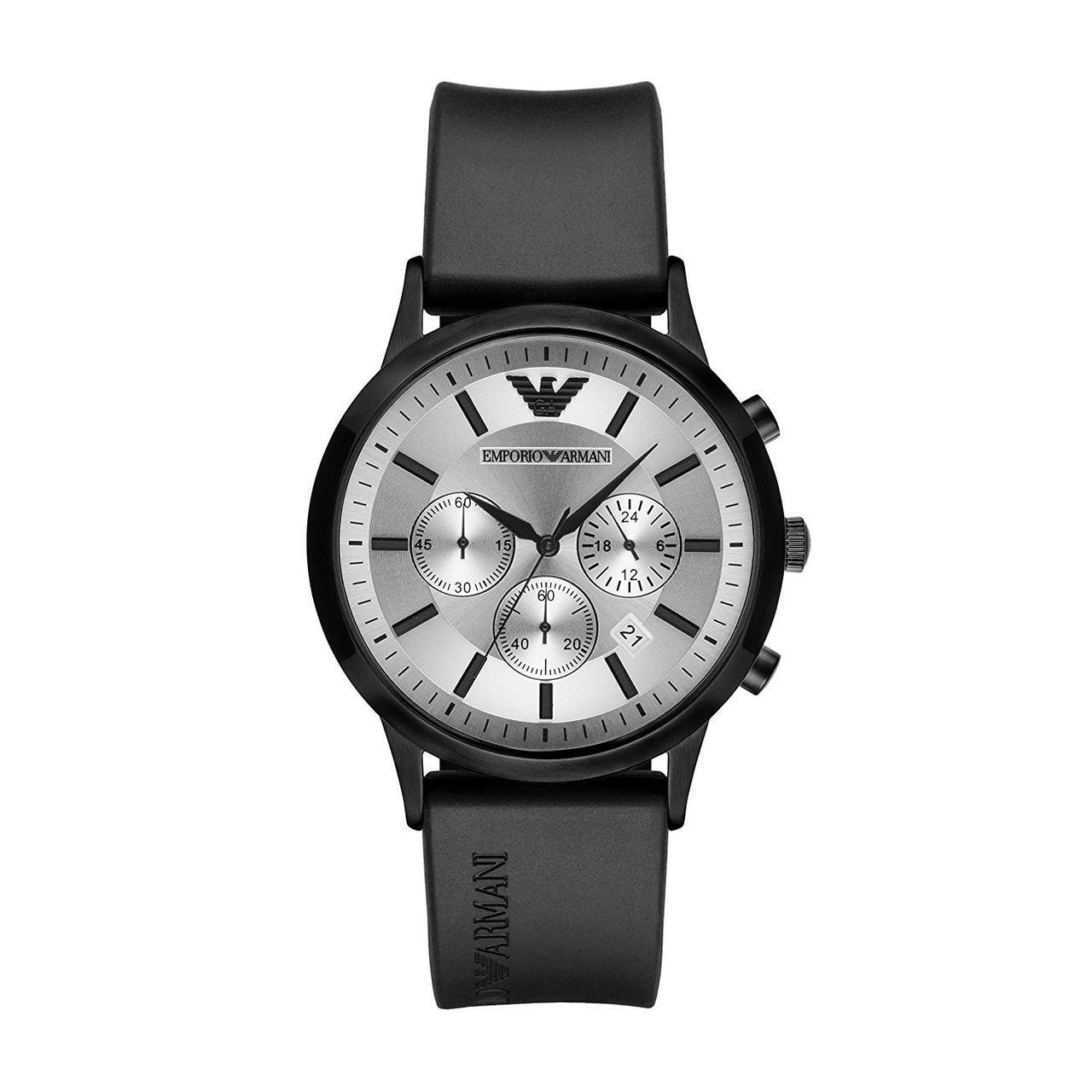 Чоловічий годинник Emporio Armani AR11048 Чорний (hub_KFEF61831)
