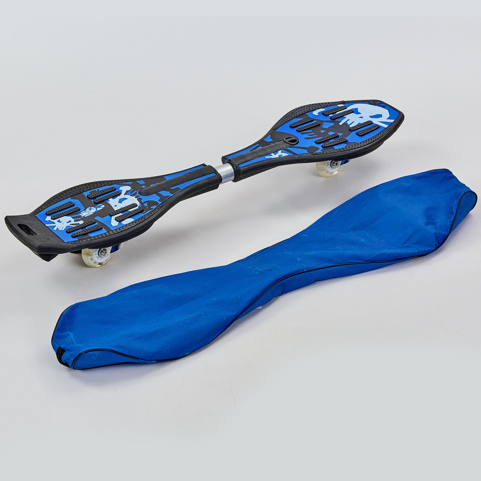 Роллерсерф двухколесный planeta-sport SKULL SK-8833 34 Синий