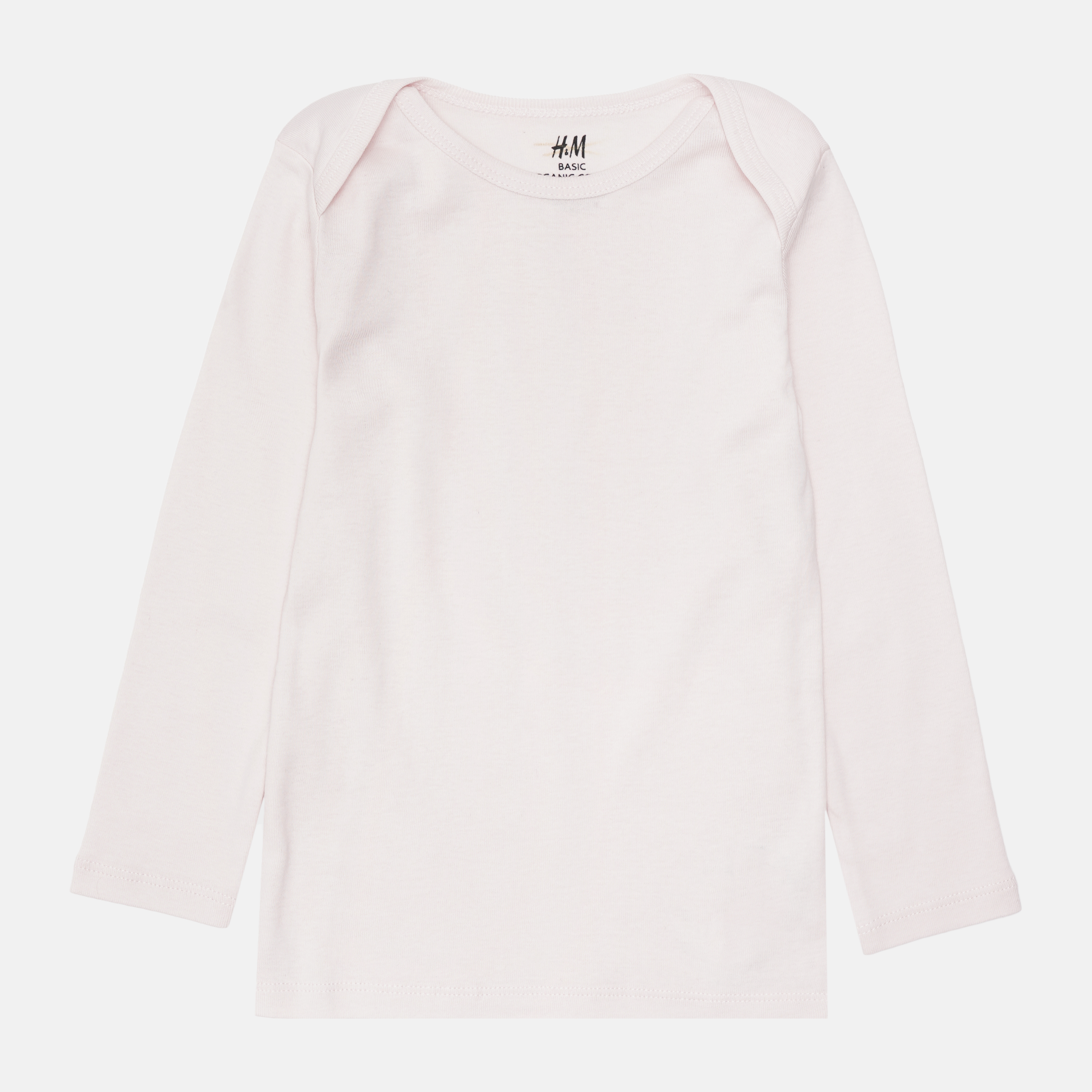 Лонгслив для девочки H&M 92 см Светло-розовый 1412734027