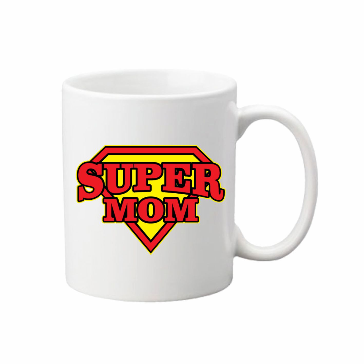 Чашка Vivay Super mom 330 мл Белый (hub_lsf0d9)