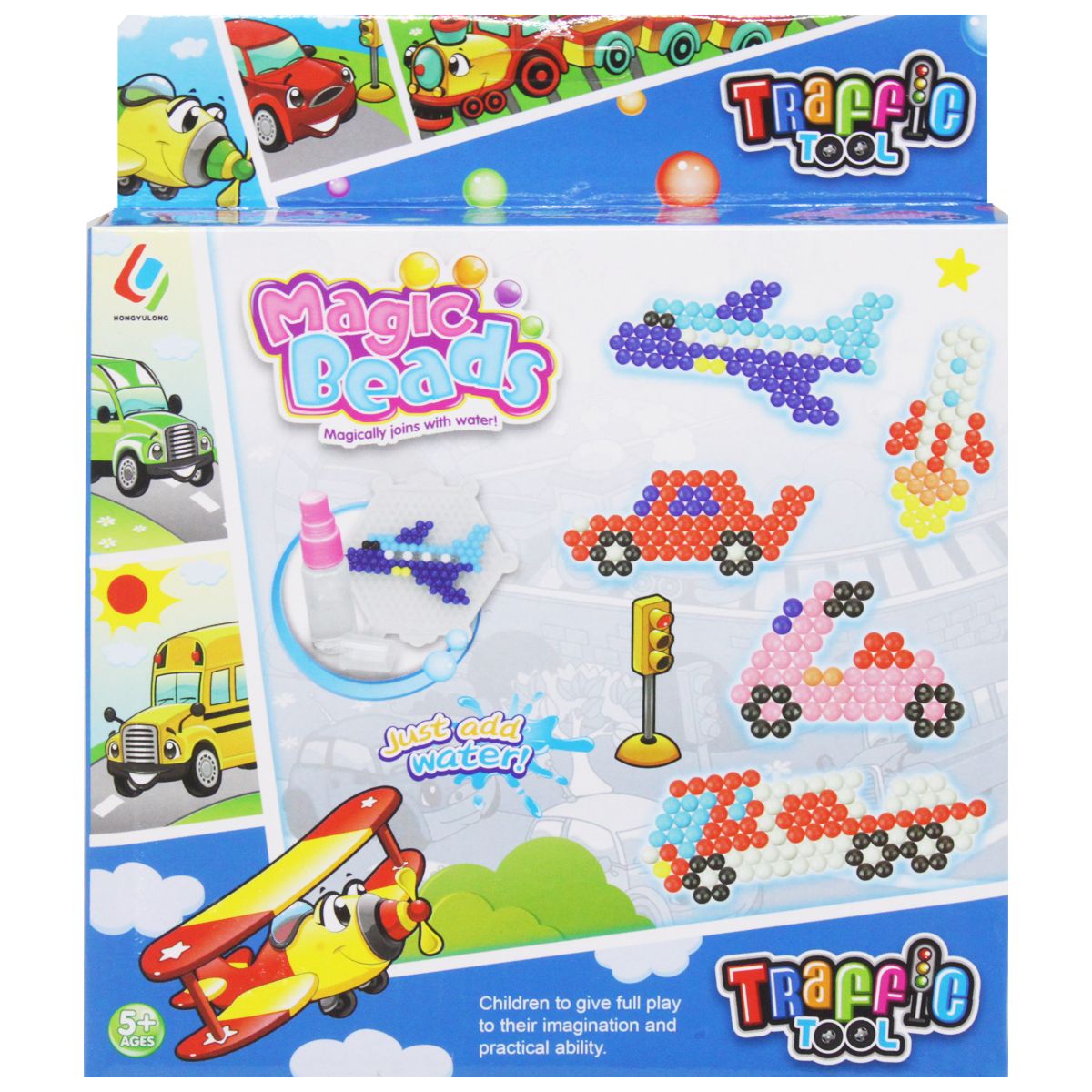 Аквамозаика MiC Magic Beads Транспорт (8202-03-04)