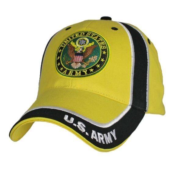 Кепка Eagle Crest U.S.Army W/Logo Two Tone Yellow/Black (6591)