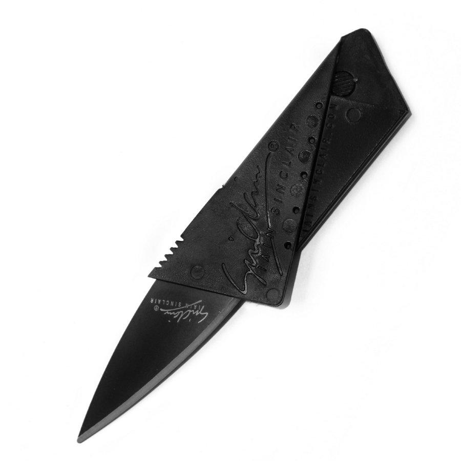Складной нож кредитка Kronos Top Черный (top-302)