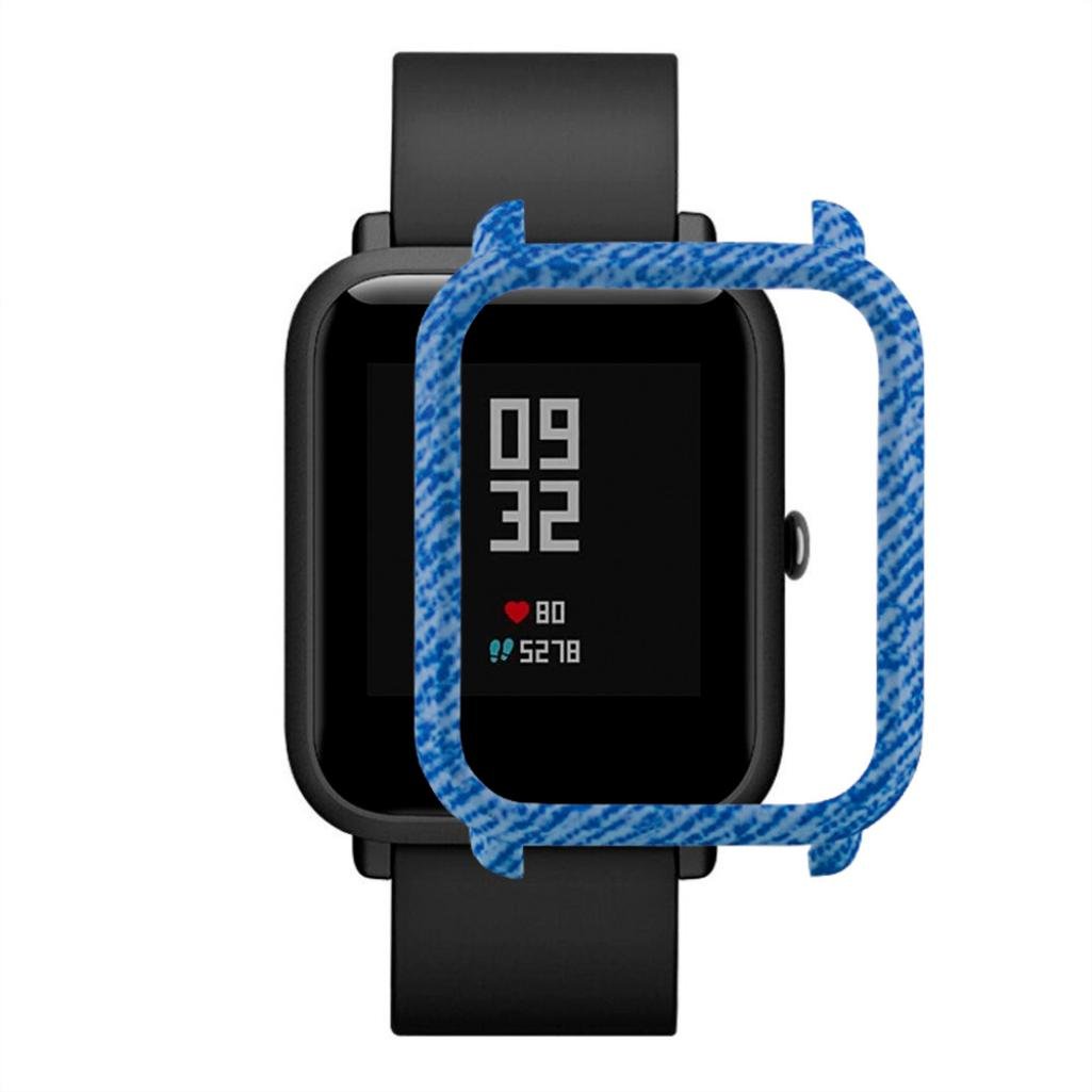 Накладка бампер для годинника Xiaomi Amazfit Bip Джинс (1010597)