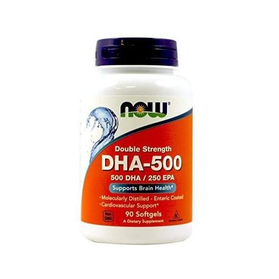 Омега 3 NOW Foods DHA-500/EPA-250 90 Softgels