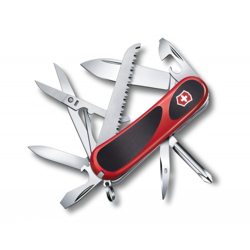 Швейцарский нож Victorinox EvoGrip 85 мм Красно-черный (2.4913.C)