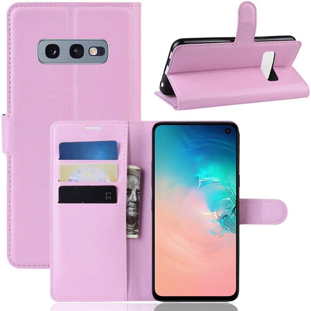 Чохол-книжка Litchie Wallet Samsung G970 Galaxy S10e Pink