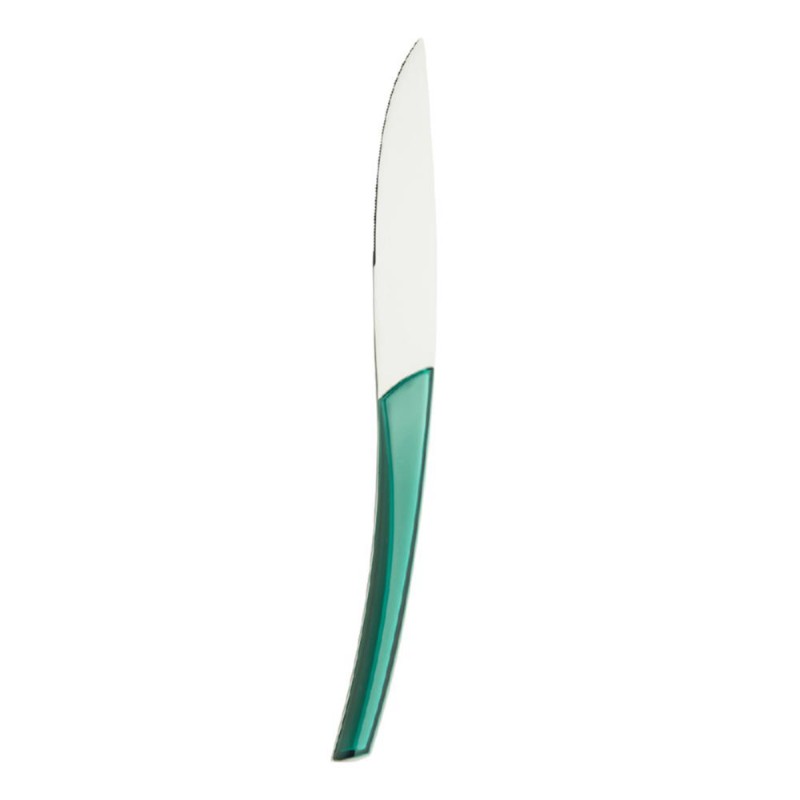 Нож столовый зубчатый Degrenne Paris Quartz Atoll 23 см Бирюзовый 226769