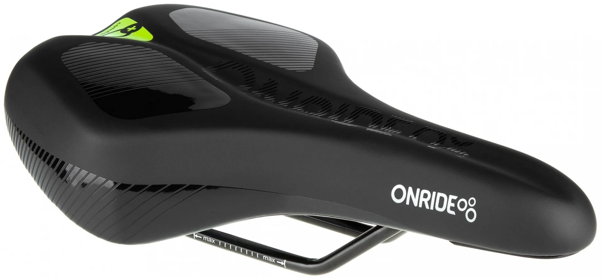 Сідло Onride Merlin Comfort Plus 265х162 мм Чорний (1085-6936116100015)