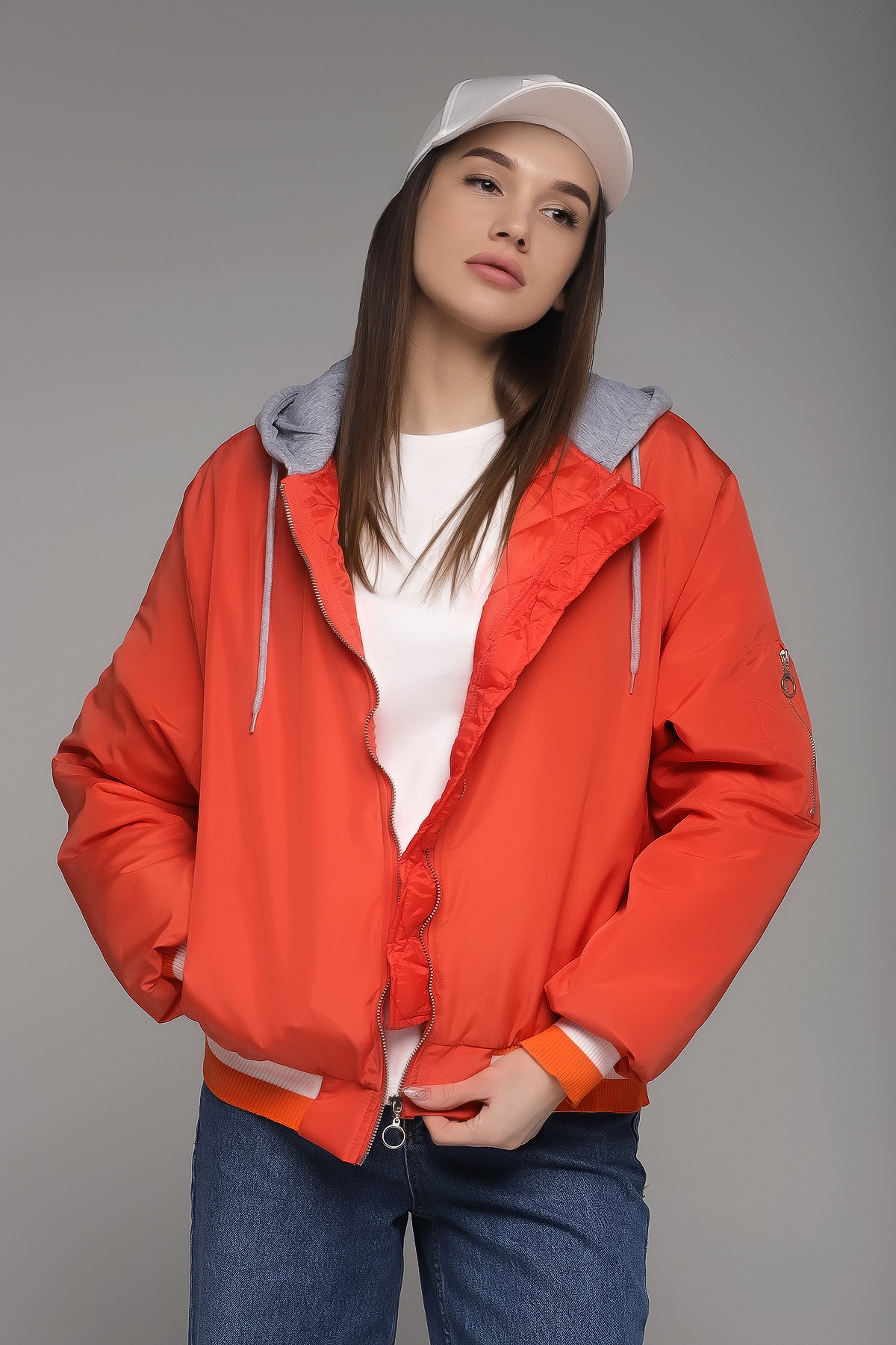 Куртка женская Noa Noa 8986 S Оранжевый (2000989299127)