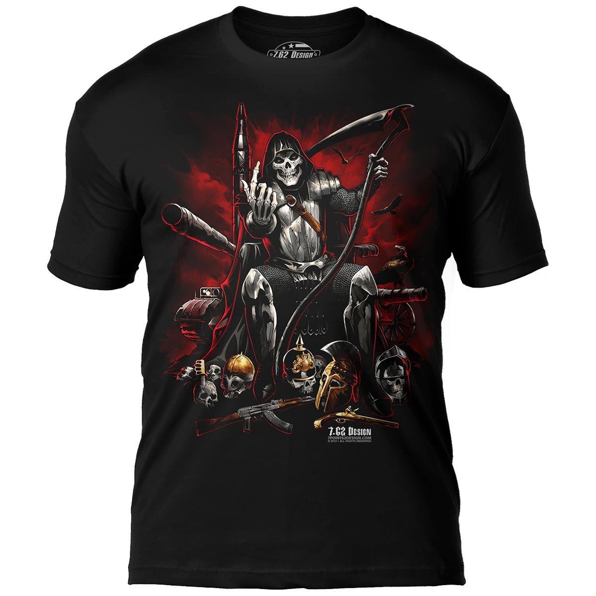 Футболка 7.62 Design Warlord Black M Чорний (762-001-503BK-M)