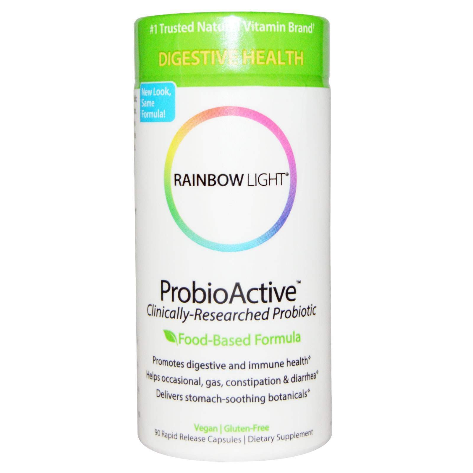 Пробиотики и Энзимы ProbioActive Rainbow Light 90 капсул (2331)