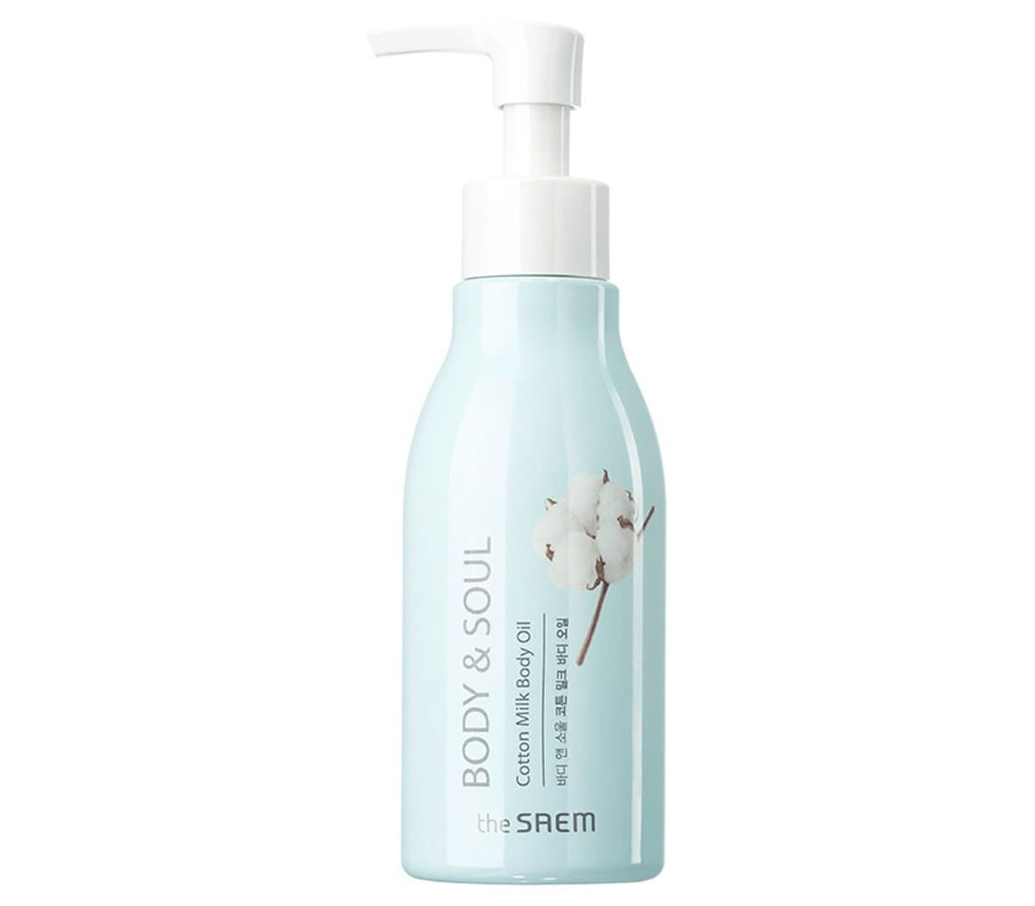 Гель-олія для тіла The Saem Body Soul Cotton Milk Body Oil (EE00057)