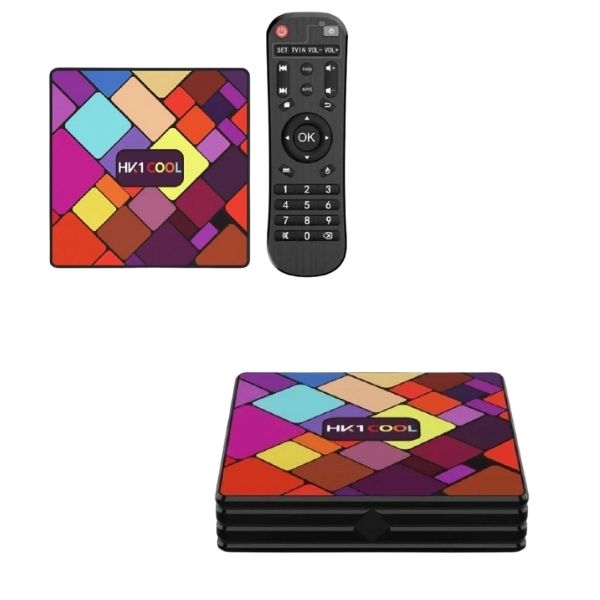 Смарт приставка (Smart TV) медіааплеєр Andorid 9.0 з Bluetooth та дисплеєм XPROCAST HK1 4GB/32GB