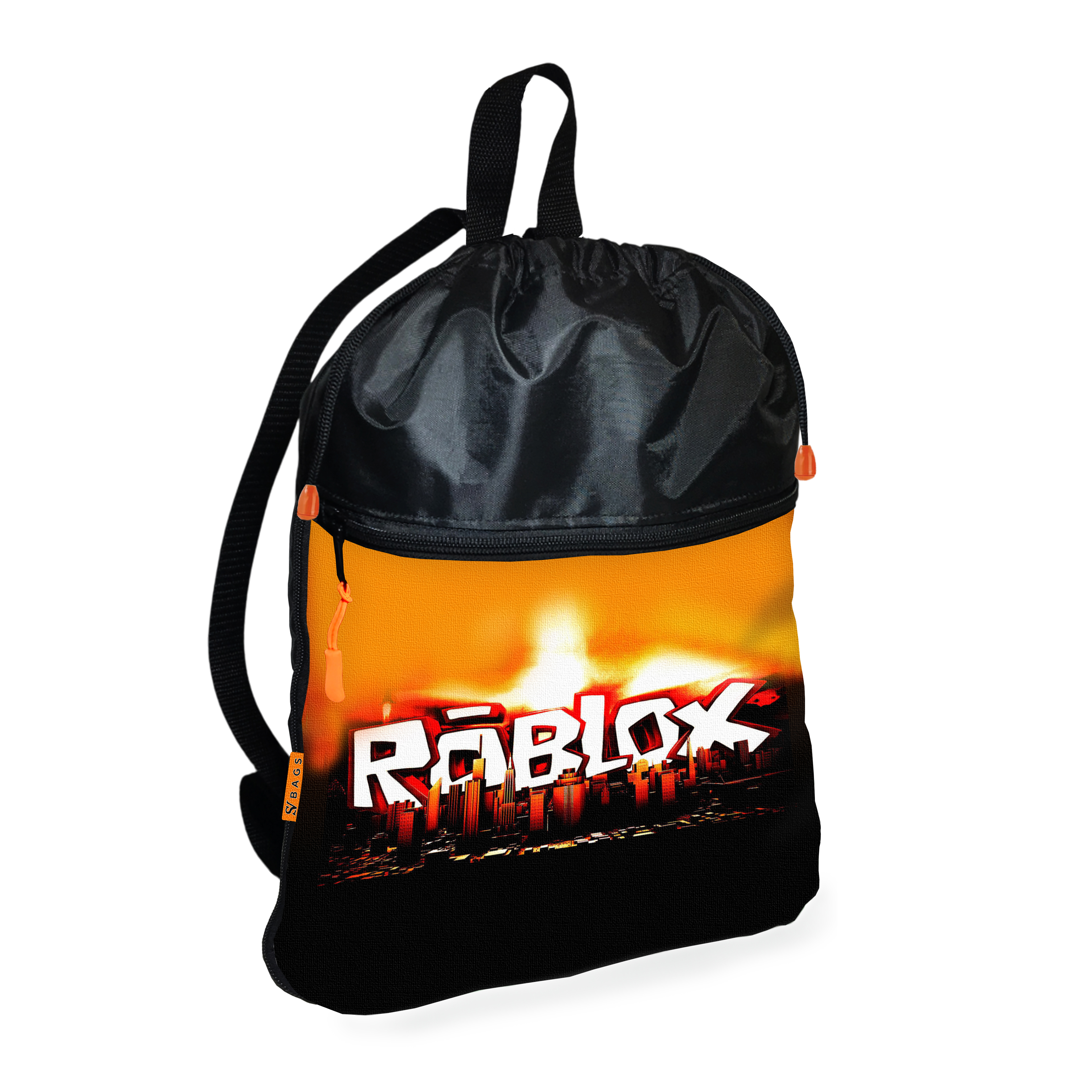 Мішок-рюкзак для взуття Roblox, чорний, 32х43х13 см