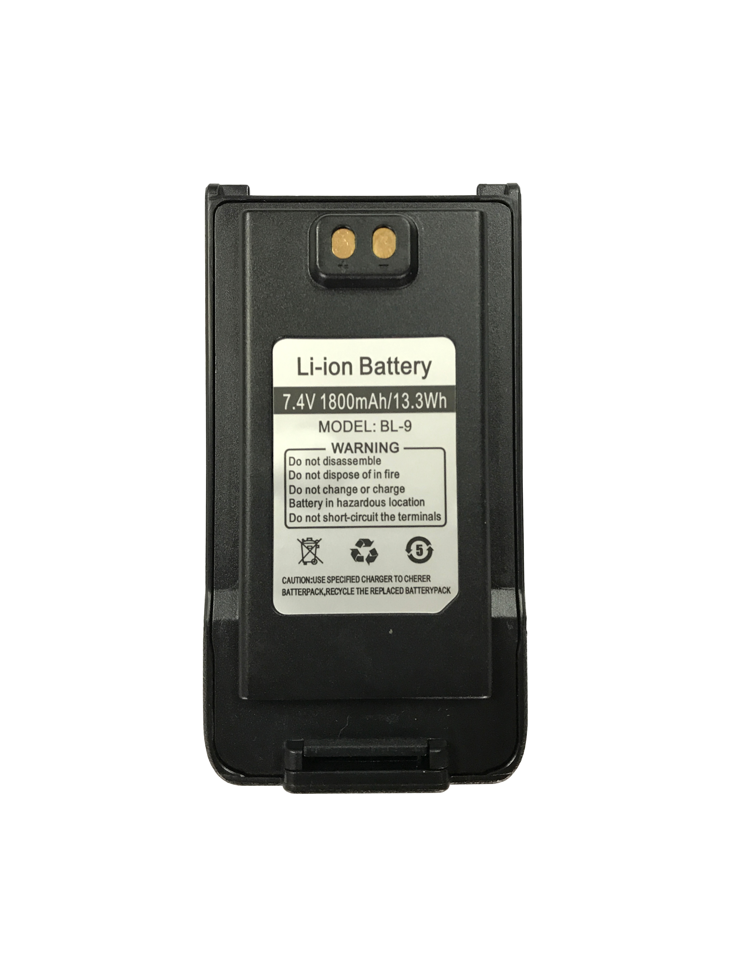 Акумулятор для Baofeng T-57 Std Capacity 1800mAh (BL-9)