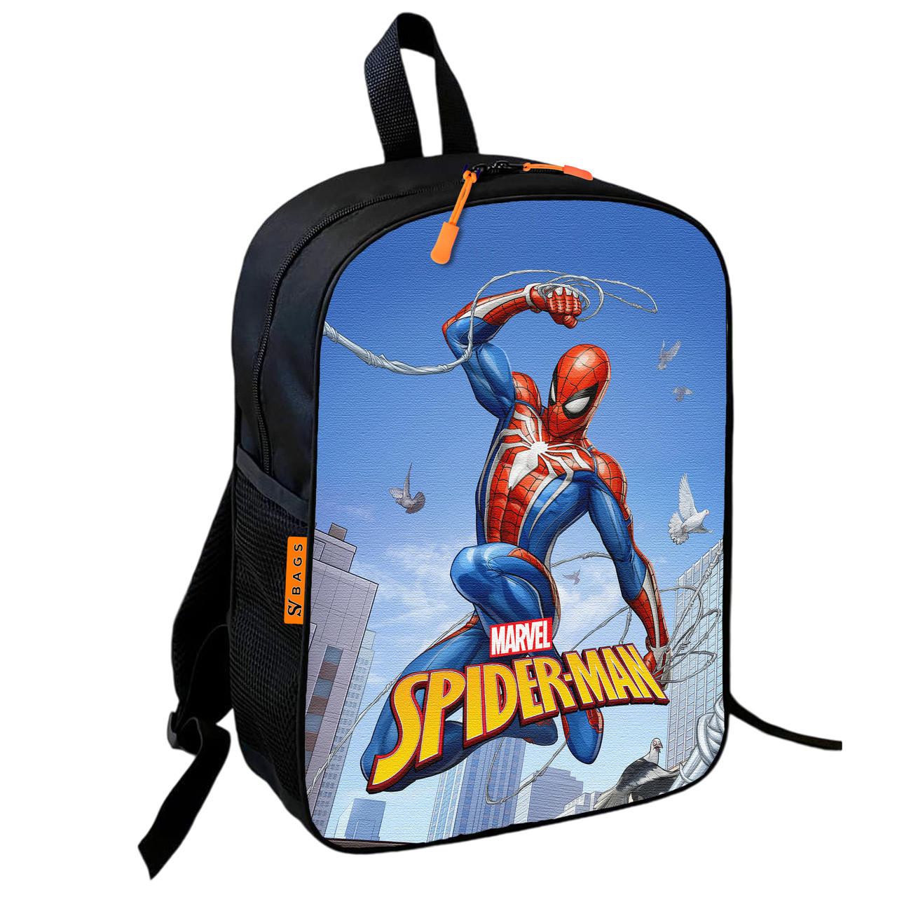 Дитячий шкільний рюкзак Spider-Man 36х27х13 см, водонепроникний поліестер — арт. 2421275811