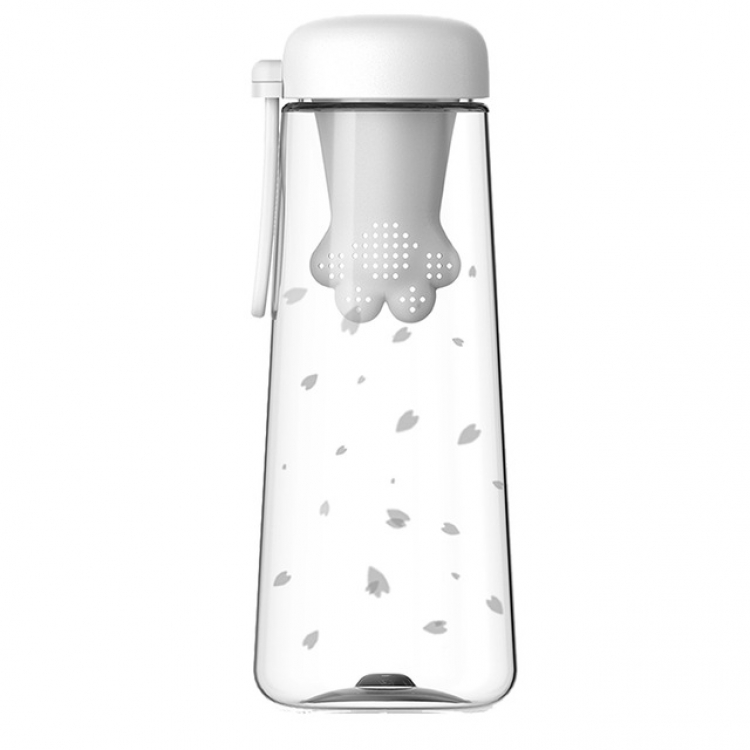 Пляшка для води Лапа Сірий (nbk124010)