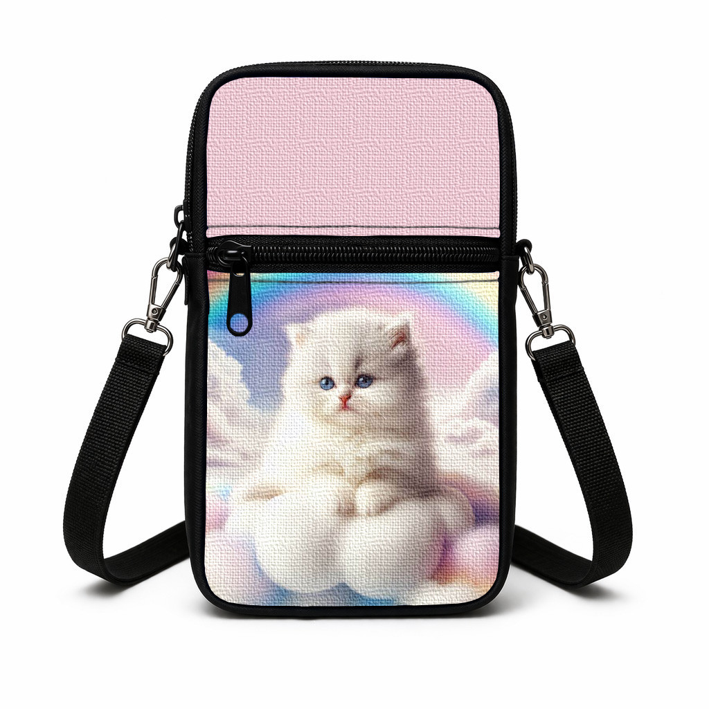 Дитяча сумка через плече Котик 19×10×5 см — арт. 3019500054