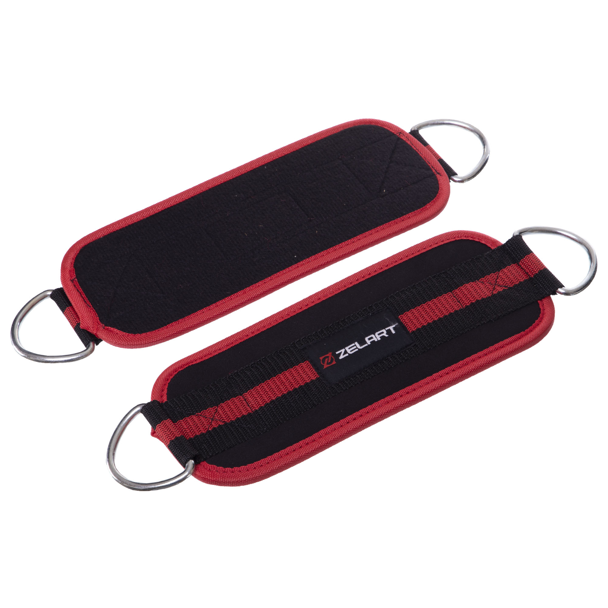 Лямка для ног Zelart SB-167051 1шт One size Черный-красный