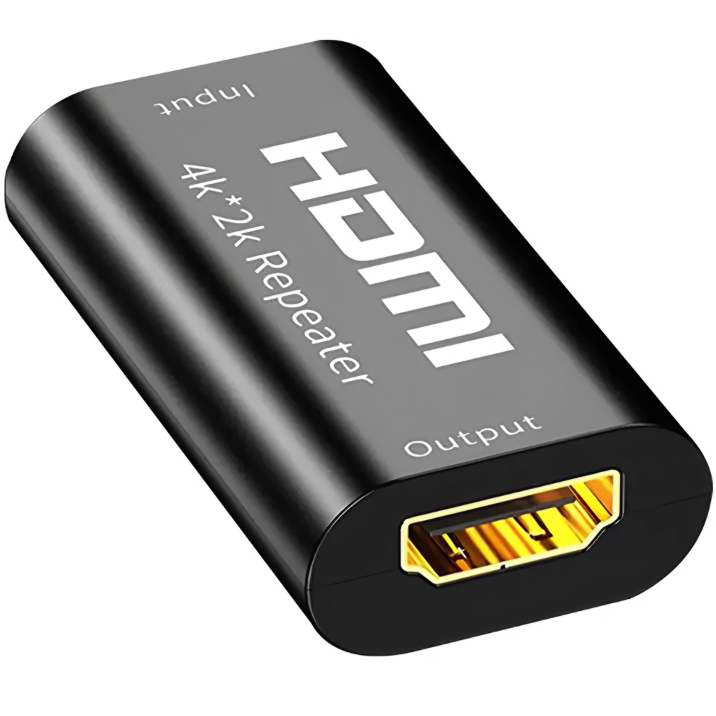 HDMI репитер усилитель 4K видеосигнала до 40 метров Addap HRE-01 Автономный HDMI-HDMI удлинитель 4K / 1080P